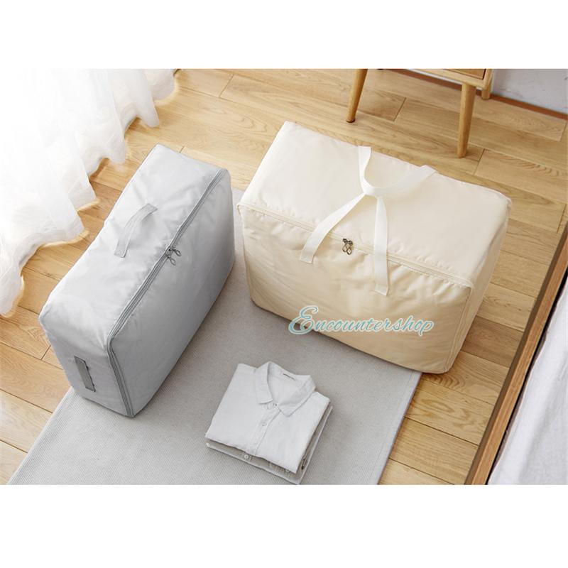 布団収納袋 敷布団 収納ボックス 無地 ふとん 持ち手収納袋 軽量 圧縮 衣装ケース 大容量 衣替え 押入れ収納 通気 防塵 防湿