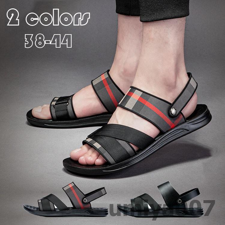 サンダル メンズ ビーチサンダル トングサンダル 靴 シューズ 歩きやすい お洒落 軽量 メンズシューズ 滑り止め 靴 安い ビーサン アウトドア カジュアル 2色