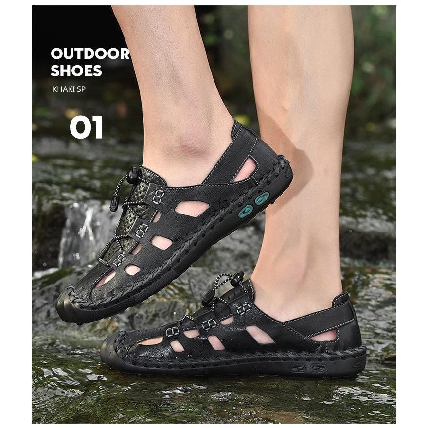 本革 サンダル 水陸両用 メンズ スポーツサンダル コンフォートサンダル ビーチサンダル サボサンダル 20代30代40代50代