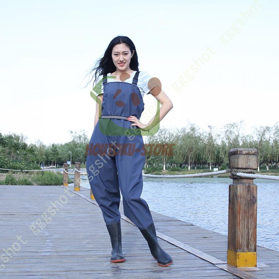 釣り ウェーダー チェストハイウェーダー ラジアルソール 防水ズボン 防水 防災グッズ 農業用長靴 メン..