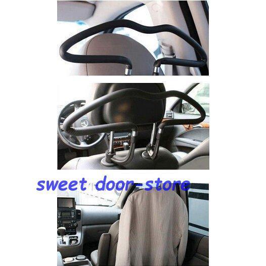 車内用ハンガー!コート/スーツハンガー取付装着簡単 スーツ 背広 収納 着替え ジャケット 車載！