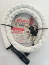 GORIN G'sLOCK×FIRE HOSE GSF-1200 ホワイト ワイヤーロック 実際の消防ホース(日本製)を使用しています 長さ1200mm 太さ1...