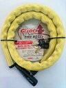 GORIN G'sLOCK×FIRE HOSE GSF-1200 イエロー ワイヤーロック 実際の消防ホース(日本製)を使用しています 長さ1200mm 太さ1...