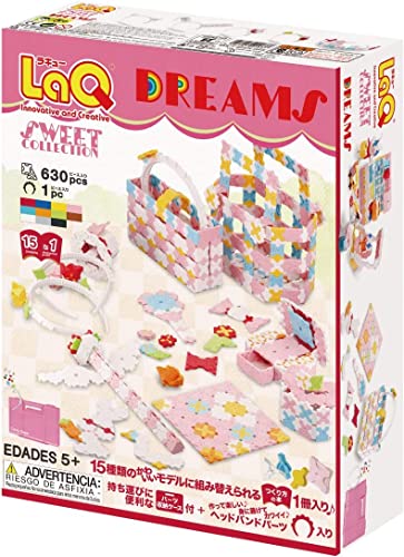 LaQ　ラキュー　Sweet Collection　スイートコレクション　Dreams　ドリームズ　630pcs+1pcs