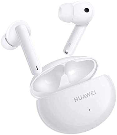 HUAWEI FreeBuds 4i セラミックホワイト 完全ワイヤレスイヤホン アクティブノイズキャンセリング Bluetooth5.2 イヤホン単体約10時間再生 外部音取り込み Android/iOS対応 専用アプリ ノイズキャンセリングデュアル