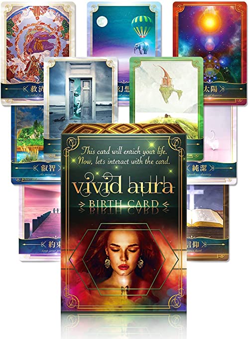 オラクルカード vivid aura BIRTH CARD oracle card 日本語正規品 初心者にも オラクルカード標準サイズ127 88 mm
