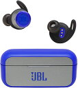 JBL REFLECT FLOW 完全ワイヤレスイヤホン 連続約10時間再生/IPX7防水/Bluetooth対応/トークスルー機能搭載 ブルー JBLREFFLOWBLU 国内正規品