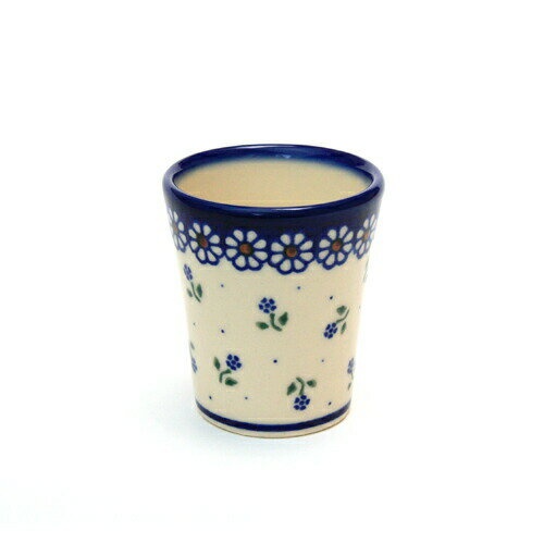 ワインカップ[V059-C022]【ポーリッシュポタリー[ポーランド食器・陶器] ケルセン】電子レンジ対応 プレゼント ギフト 贈り物 マグ 湯呑み