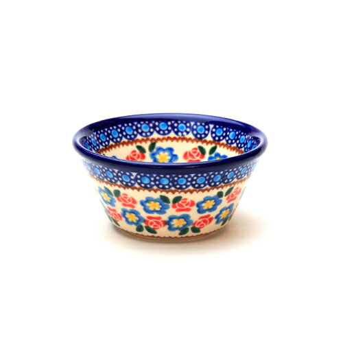 Rakuten - ボウルφ10cm[K436-DU252]【ポーリッシュポタリー[ポーランド食器・陶器]】食洗機対応 電子レンジ対応 花柄 小さなボウル 小さい 小鉢 おしゃれ