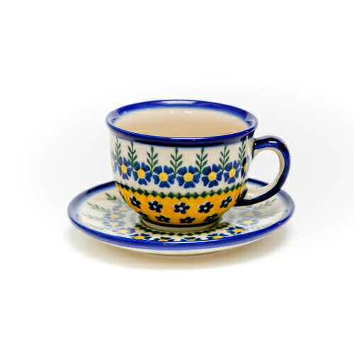 ポーリッシュポタリー カップソーサー