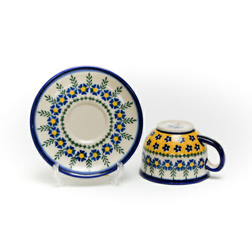 ポーリッシュポタリー カップソーサー