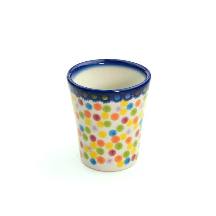 ワインカップ[V059-C133]【ポーリッシュポタリー[ポーランド食器・陶器] ケルセン】電子レンジ対応 プレゼント ギフト 贈り物 マグ 湯呑み