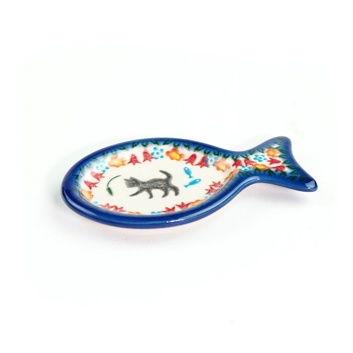 Rakuten - 小魚トレイ(V441-U731)【ポーリッシュポタリー[ポーランド食器・陶器]ケルセン】電子レンジ対応 プレゼント ギフト 贈り物 小皿