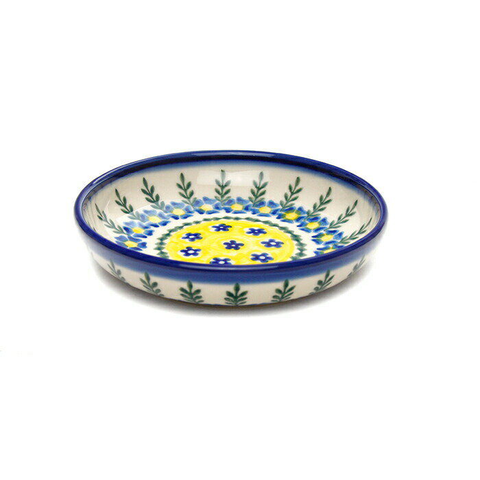 銘々皿[V438-U198]【ポーリッシュポタリー[ポーランド食器・陶器] ケルセン】電子レンジ対応 小皿 プレゼント 贈り物 ギフト