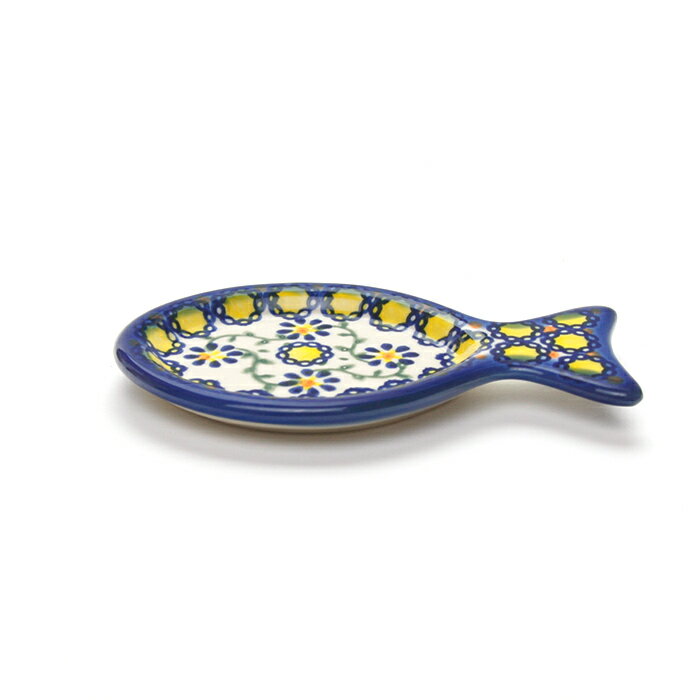 Rakuten - 小魚トレイ[V441-U113]【ポーリッシュポタリー[ポーランド食器・陶器]ケルセン】電子レンジ対応 プレゼント ギフト 贈り物 小皿