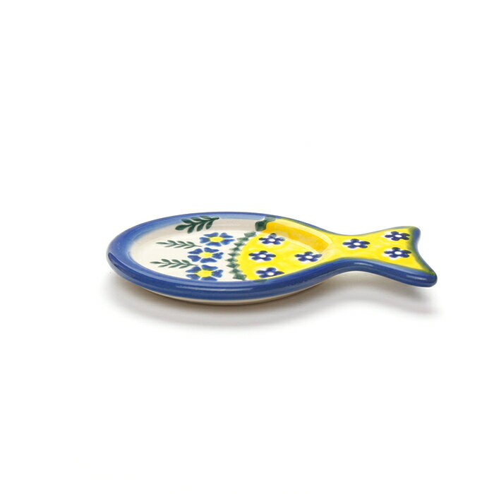 Rakuten - 小魚トレイ[V441-U198]【ポーリッシュポタリー[ポーランド食器・陶器]ケルセン】電子レンジ対応 プレゼント ギフト 贈り物 小皿