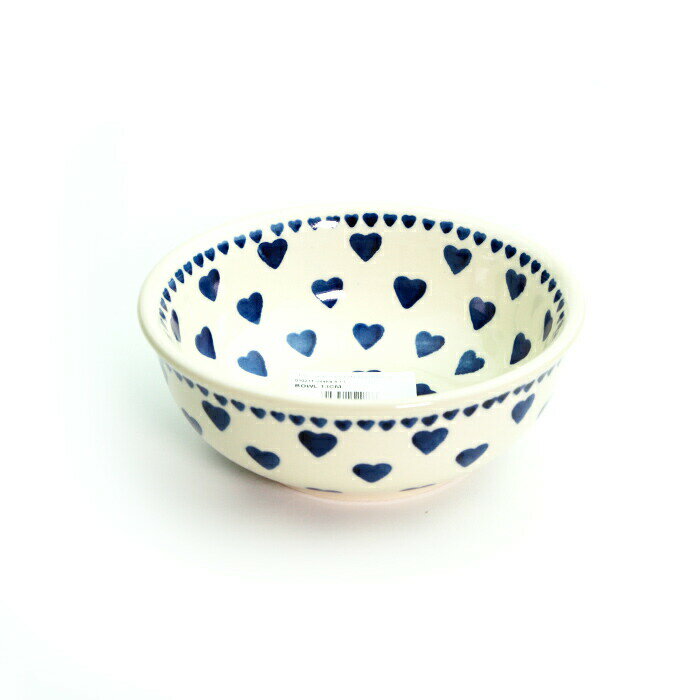 ボウルφ13cm[W302-85]【ポーリッシュポタリー[ポーランド食器・陶器]】サラダボウル 煮物椀 花柄 プレ..