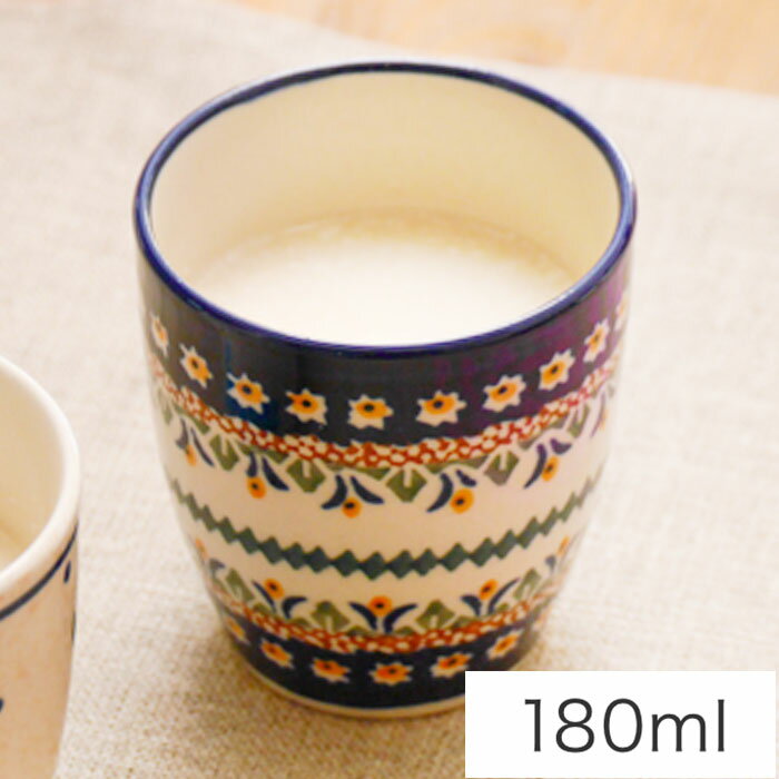 カップ[Z936-ART104]【ポーリッシュポタリー[ポーランド食器・陶器]】マグカップ 湯呑み 湯飲み 茶碗 ..