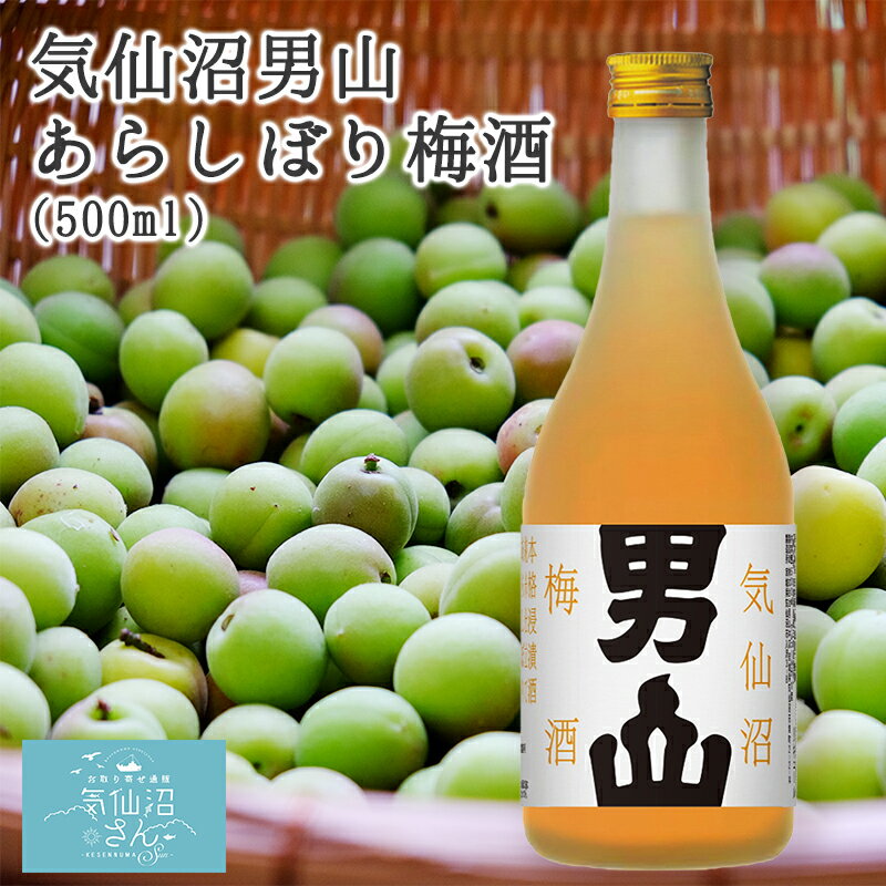 男山 気仙沼男山 あらしぼり 梅酒 (500ml) 男山本店 日本酒 果実酒 リキュール プレゼント 贈答 うめ酒 母の日