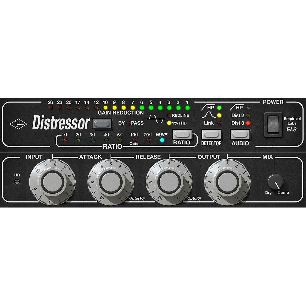 MUSICLAND KEY ضŹ㤨UNIVERSAL AUDIO Empirical Labs EL8 Distressor Compressor ڥ/᡼ǼʡۡBlack Friday85OFF?11/30ۡפβǤʤ8,085ߤˤʤޤ