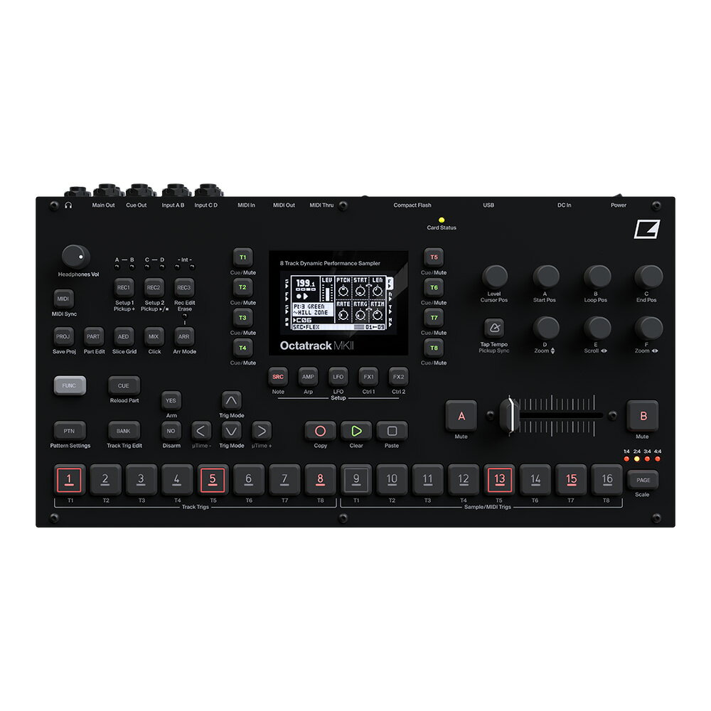 elektron Octatrack DPS-1 MKII (Black) エレクトロン