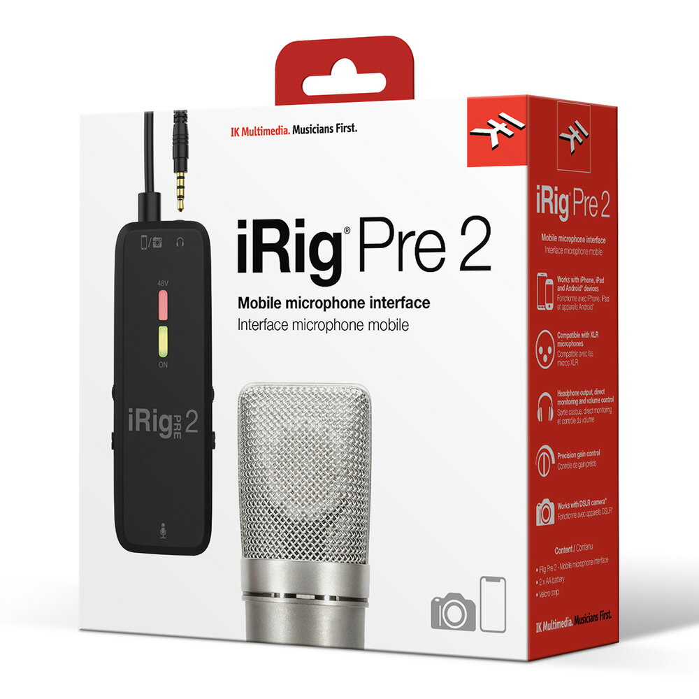 IK Multimedia iRig Pre 2