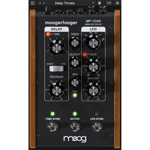 moog MF-104S Analog Delay【ダウンロード版/メール納品】 moog MF-104S Analog Delay【ダウンロード版/メール納品】
