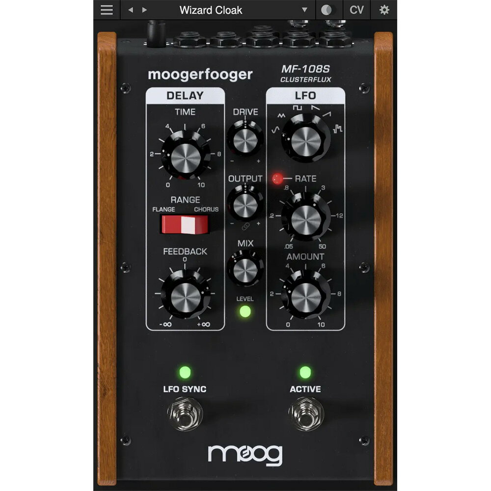 moog MF-108S Cluster Flux 【ダウンロード版/メール納品】