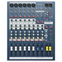 Soundcraft EPM6 6モノ、2ステレオ入力。MIX L/R、2AUX出力 サンクラ サウンドクラフト ミキサー