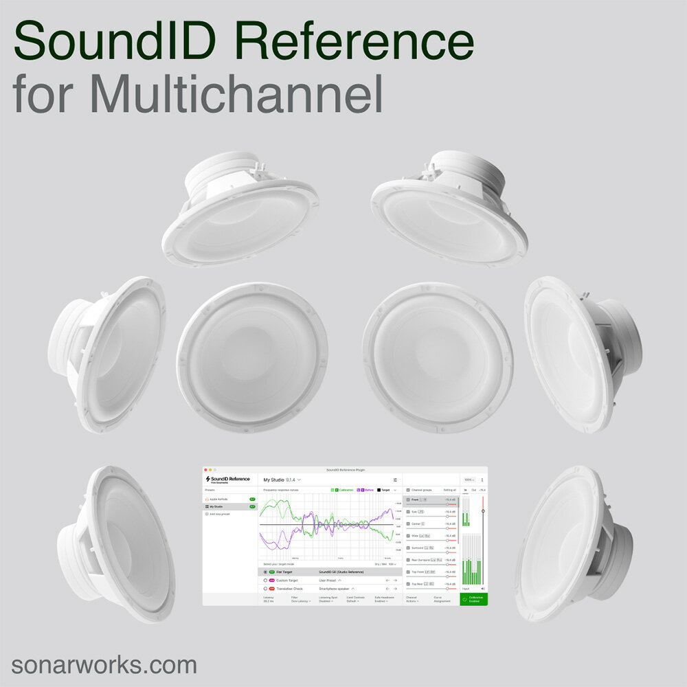 Sonarworks SoundID Reference for Multichannel (download only) 【ダウンロード版/メール納品】【Bl...