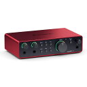 Focusrite Scarlett 2i2 Gen4 USB オーディオインターフェイス