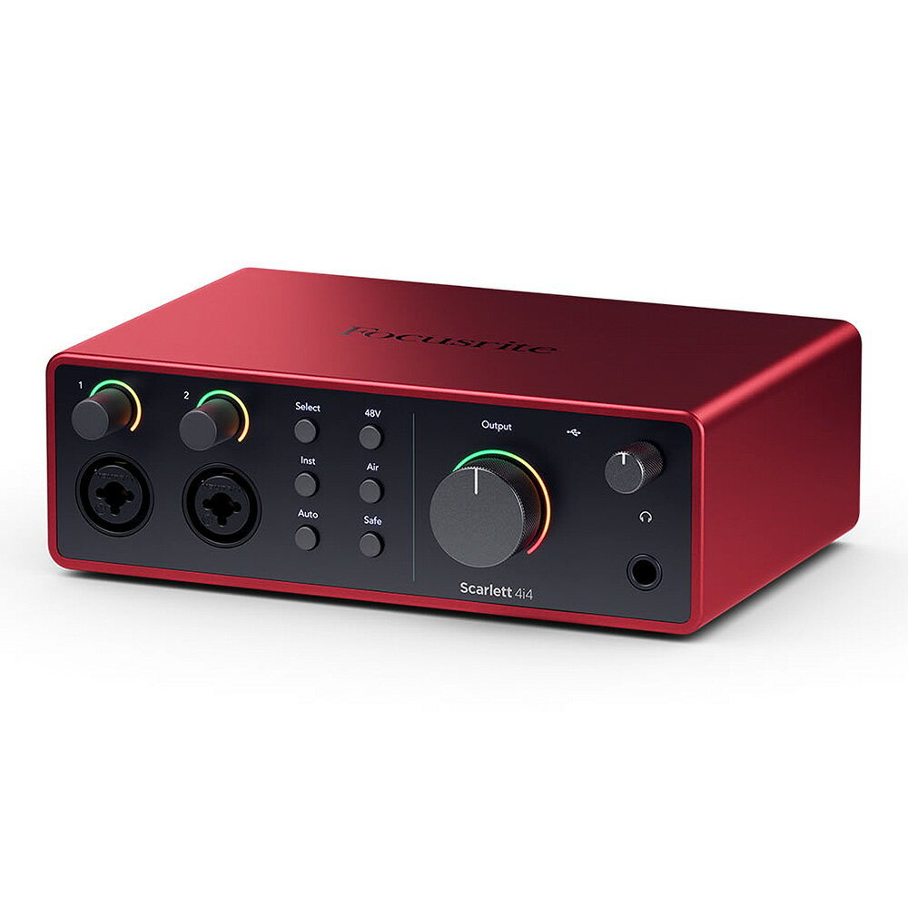 Focusrite Scarlett 4i4 Gen4 USB オーディオインターフェイス