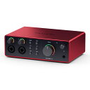 Focusrite Scarlett 4i4 Gen4 USB オーディオインターフェイス