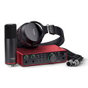 Focusrite Scarlett 2i2 Studio Gen4 USB オーディオインターフェイス