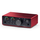 Focusrite Scarlett Solo Gen4 USB オーディオインターフェイス