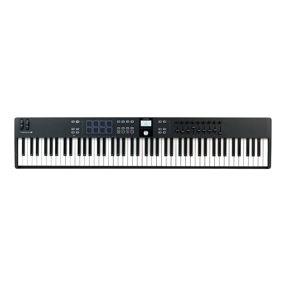Arturia KeyLab Essential 88 mk3 Blackアートリア 88鍵盤 MIDIキーボード コントローラー
