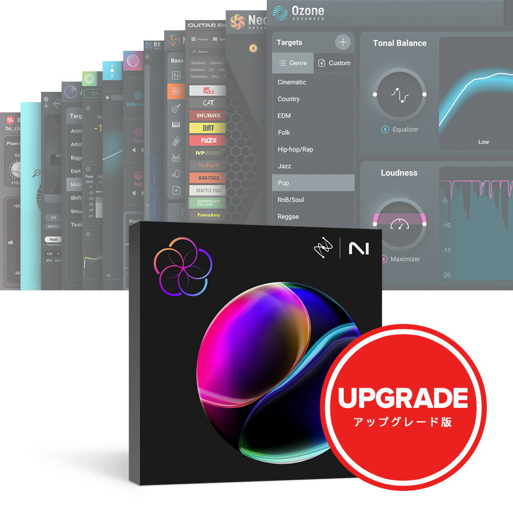 iZotope Music Production Suite 6 Upgrade from MPS 4-5 【ダウンロード版/アップグレード版/メール納品】