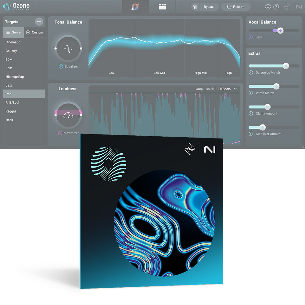 iZotope Ozone 11 Advanced 【ダウンロード版/メール納品】