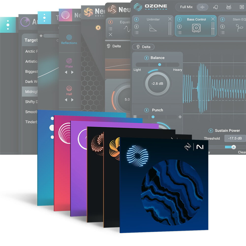 iZotope Mix & Master Bundle Advanced 【ダウンロード版/メール納品】