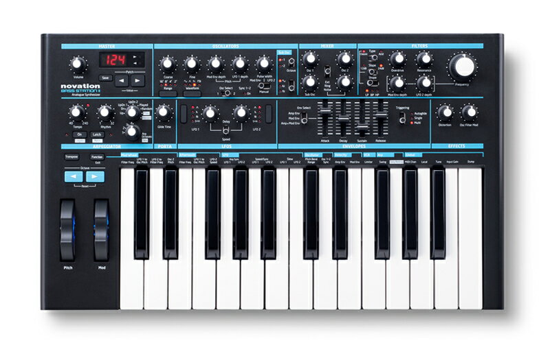 Novation BassStation II アナログモノシンセ