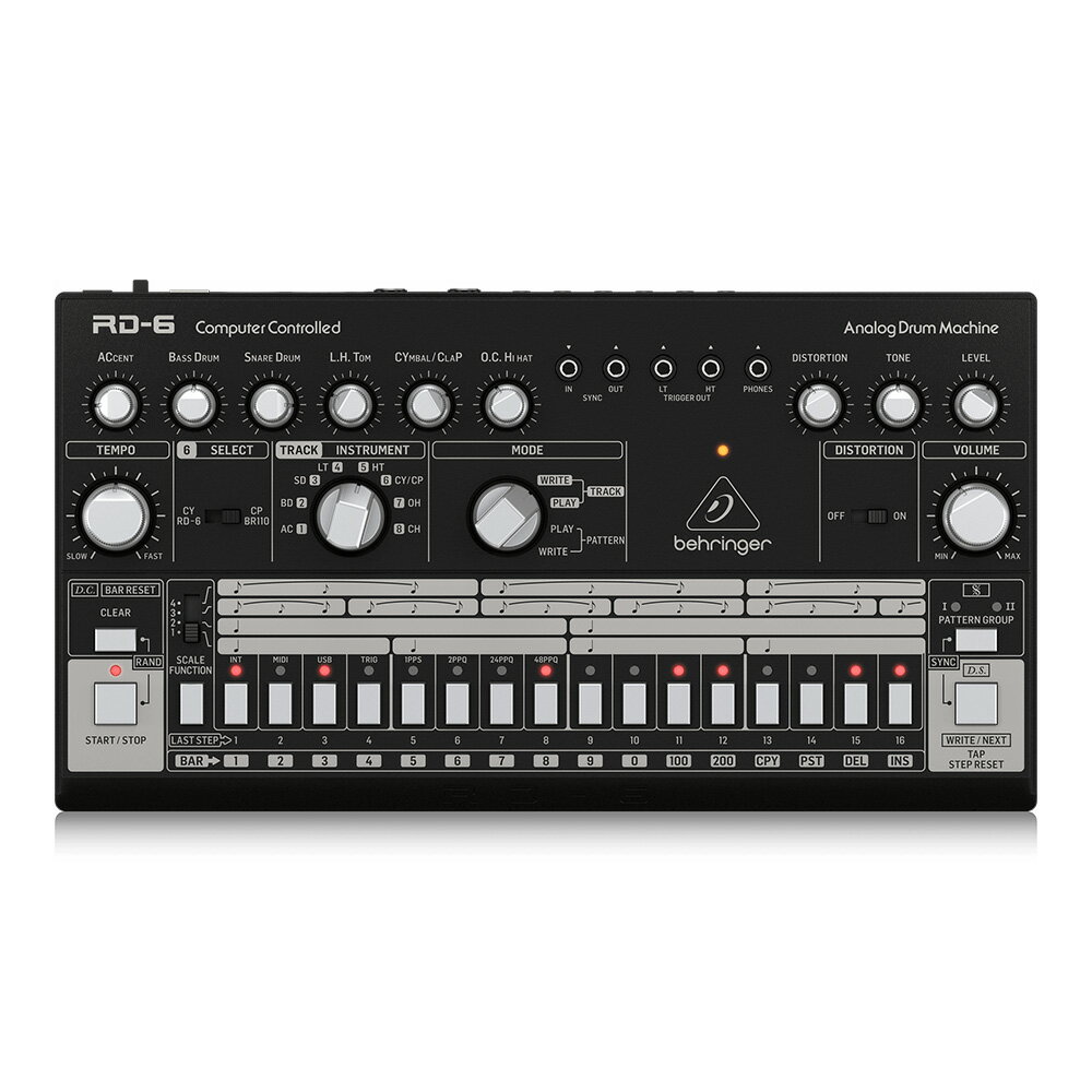 BEHRINGER RD-6-BK ベリンガー アナログドラムマシン