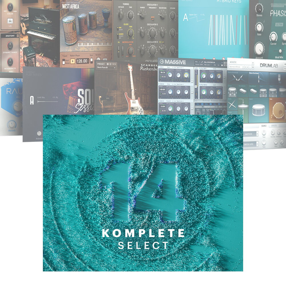 Native Instruments KOMPLETE 14 SELECT DL 【ダウンロード版/メール納品】