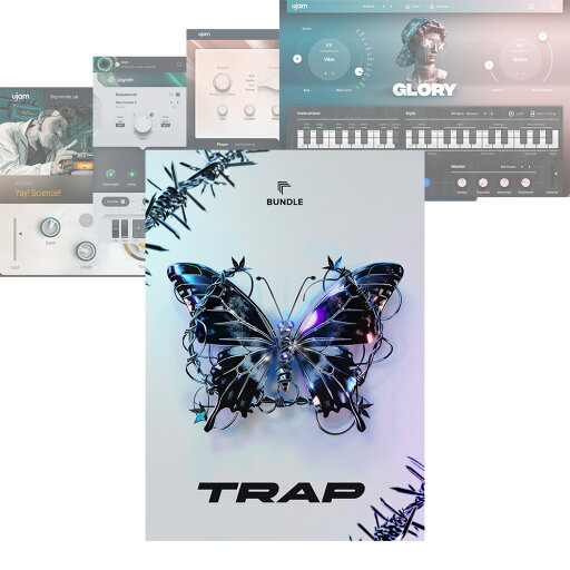 UJAM Trap Bundle (BM GLORY, VG SILK 2, Usynth CORE, Finisher FLUXX) 【ダウンロード商品/メール納品】 UJAM Trap Bundle (BM GLORY, VG SILK 2, Usynth CORE, Finisher FLUXX) 【ダウンロード商品/メール納品】