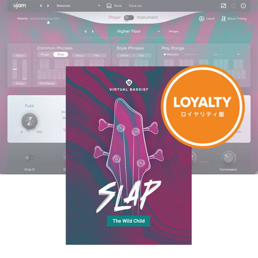 UJAM Virtual Bassist SLAP ロイヤリティ 【ダウンロード版/ロイヤリティ版/メール納品】【ロイヤリティSALE!最安¥1,300~!~6/4】 UJAM Virtual Bassist SLAP ロイヤリティ 【ダウンロード版/ロイヤリティ版/メール納品】【ロイヤリティSALE!最安¥1,300~!~6/4】