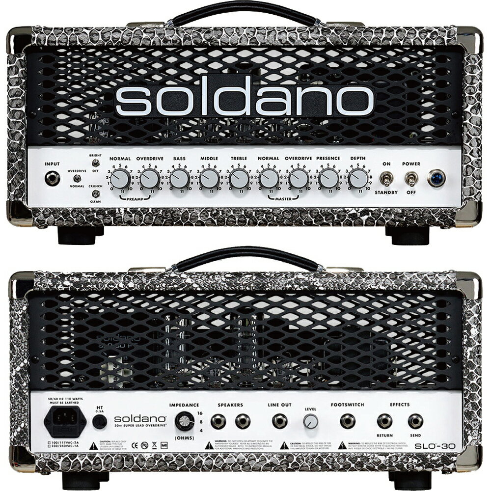 SOLDANO SLO-30 Custom Head ソルダーノ ギターアンプヘッド