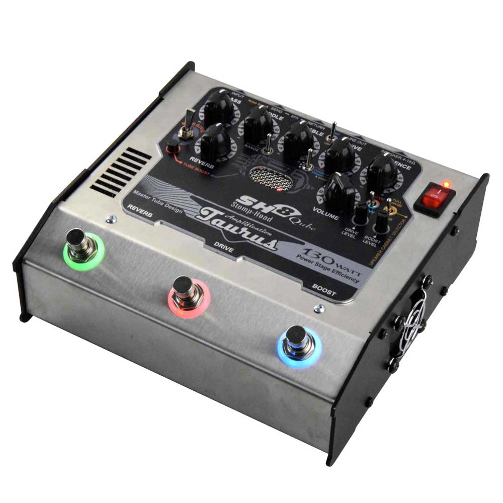 Taurus Stomp-Head SH8.Qube / SILVER (シルバーカラー) ペダル型真空管アンプヘッド key-shibuya-10030411 ミュージックランドKEY WEST サンプル画像2