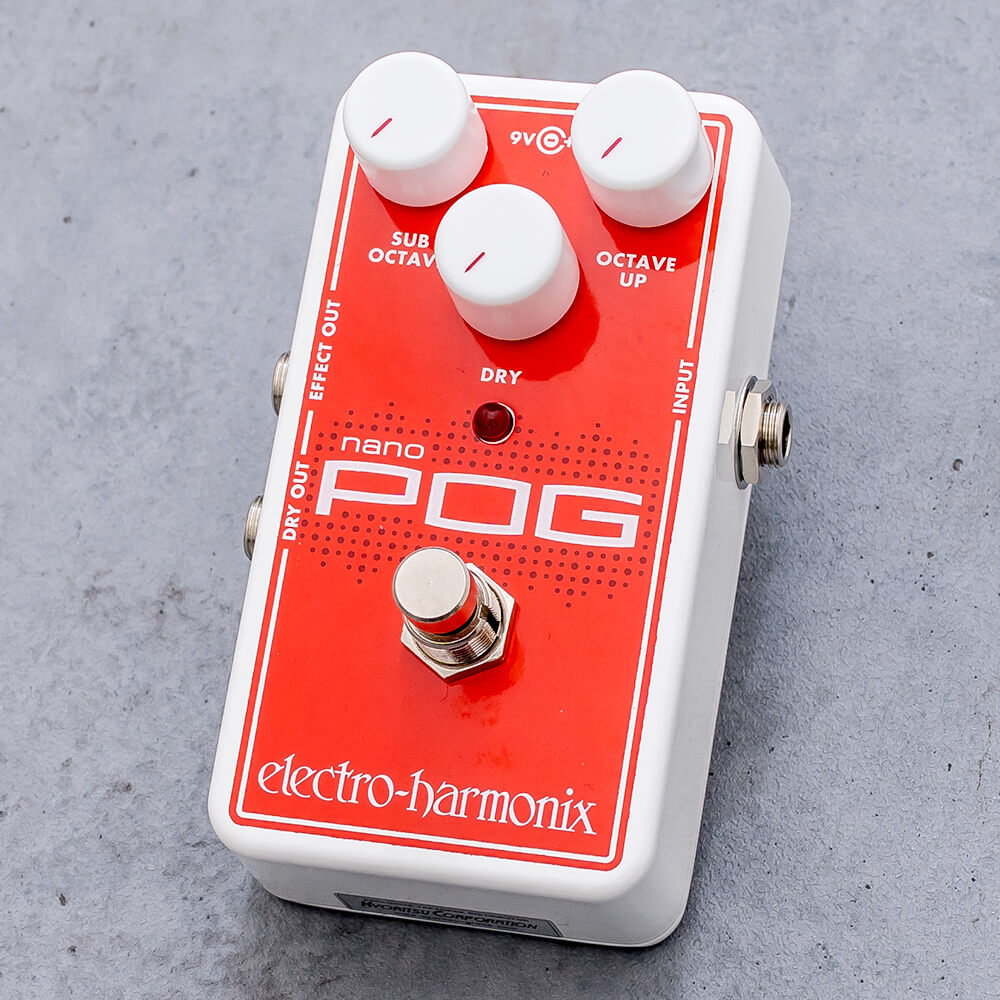 electro-harmonix Nano Pog エレクトロハーモニクス オクターバー