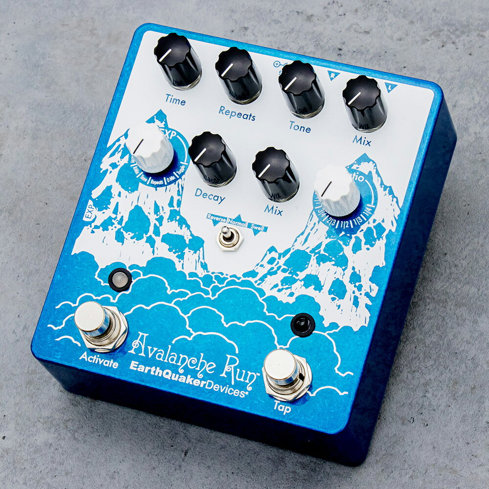 EarthQuaker Devices Avalanche Run Stereo Delay & Reverb アースクエイカーデバイスセス ステレオリバーブ ディレイ
