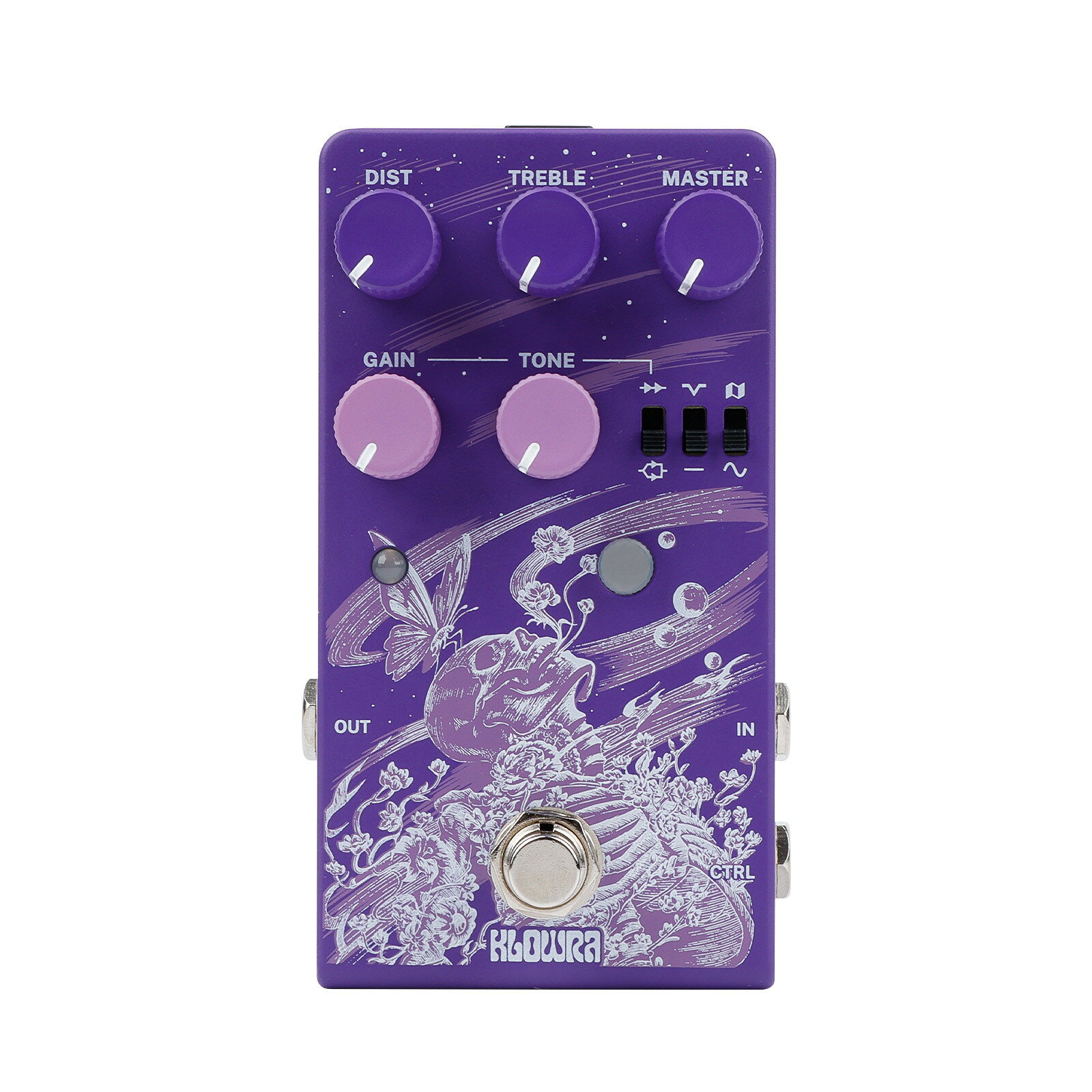 Klowra Gnash Distortion クロウラ エフェクター ディストーション 【ACアダプタープレゼント！】