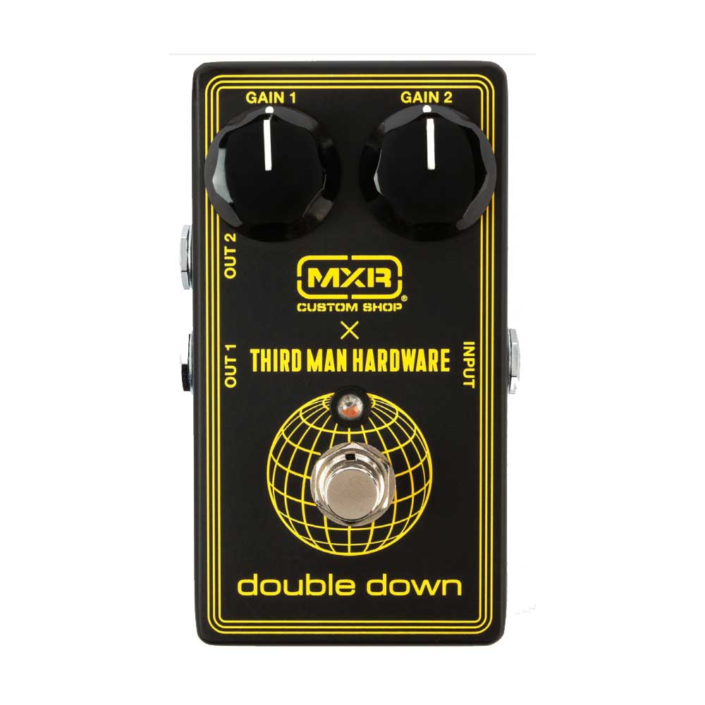 MXR CSP042 X THIRD MAN HARDWARE DOUBLE DOWN PEDAL シグナル・スプリッタ